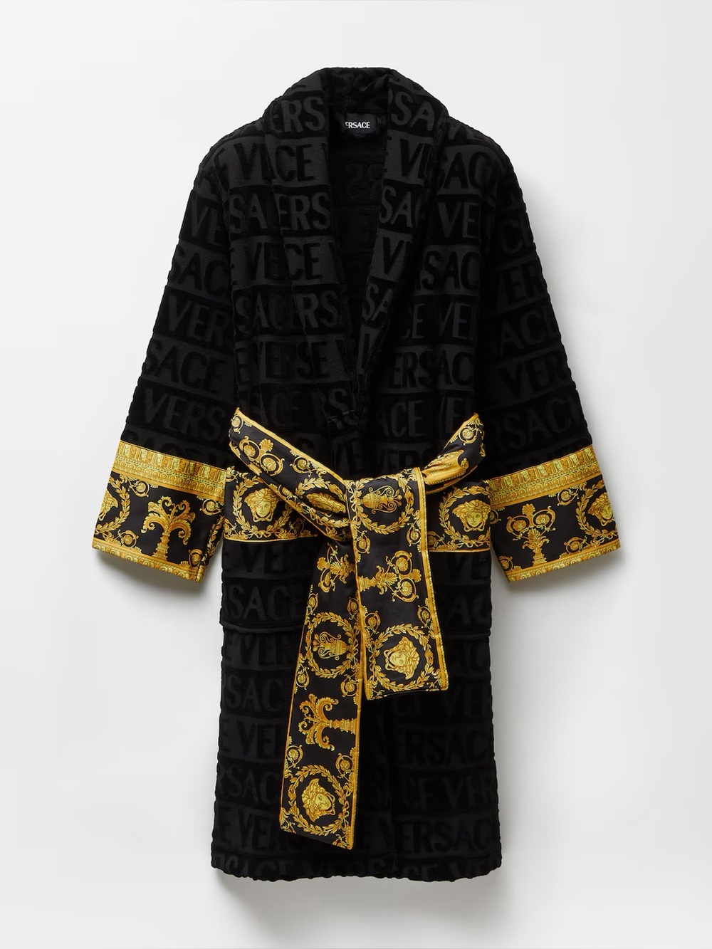 VERSACE I ♡ Baroque Bathrobe PERSONALIZED "daddy"